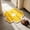 Yellow, variant on Chanana Flower Bath Rug, Funny Floral Bath Mat, Soft Plush Fluffy Pink Rug, Absorbent, Non-Slip for Bathroom, Kitchen Sink, Bedroom, Kid's Bedroom, and Living Room, 23.6"x23.6"