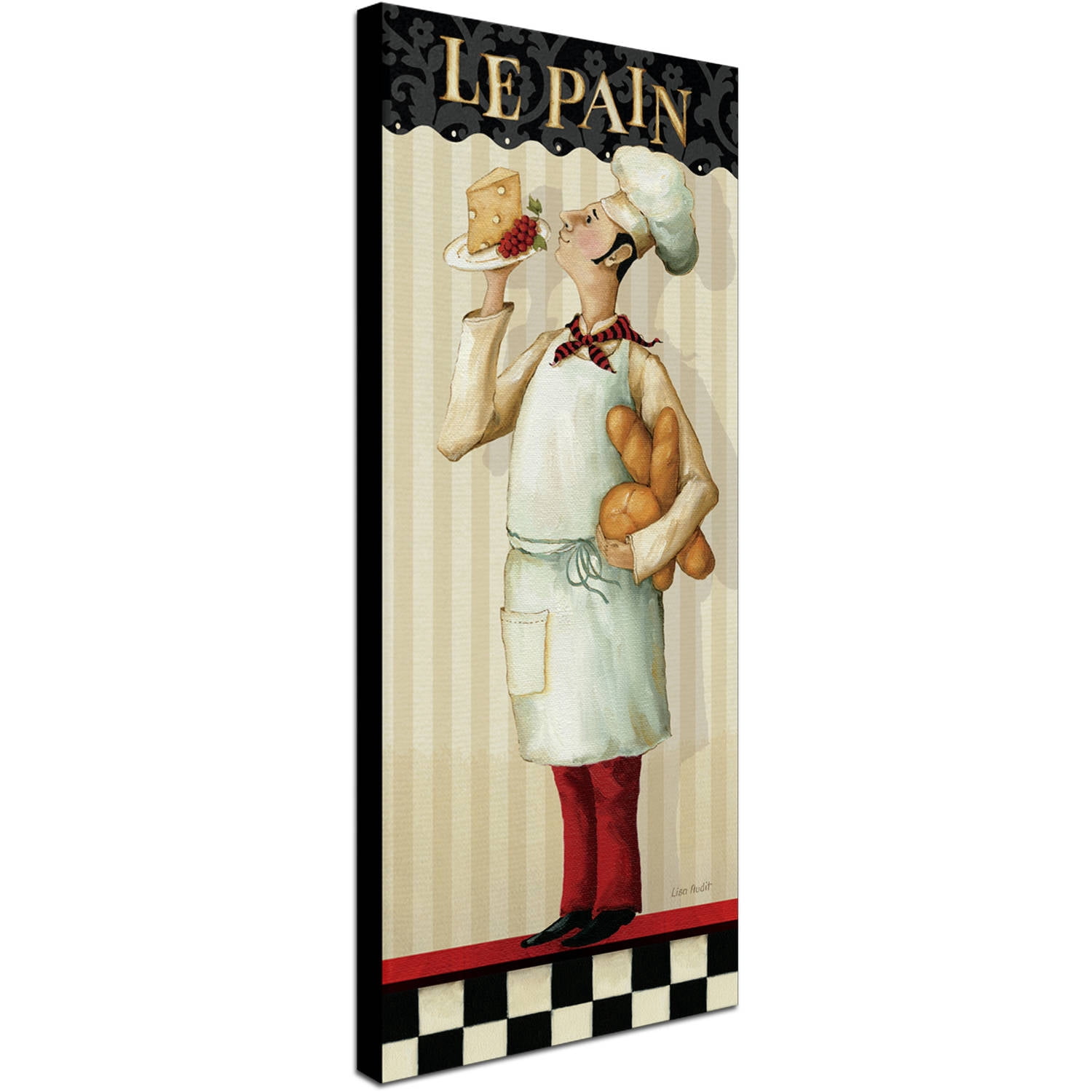 Trademark Fine Art "Chef's Masterpiece III" Canvas Art by Lisa Audit