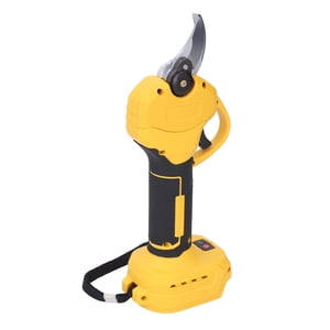 Portable Cordless Electric Pruning Shears, Fast Electric Pruning Shears Versatile Incisive Powerful High Carbon Steel with Safety Switch for Tree Branch