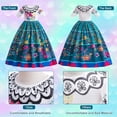 thumbnail image 2 of Prendas de Encanto Mirabel Para Niñas,Prendas de Encanto Para Niñas,Prendas de Mirabel,Prendas de Princesa Mirabel,Con Bagas y Pendientes,Adecuadas Para la Fiesta Navideña de Cumpleaños de Los 120cm, 2 of 6