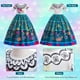 thumbnail image 2 of Prendas de Encanto Mirabel Para Niñas,Prendas de Encanto Para Niñas,Prendas de Mirabel,Prendas de Princesa Mirabel,Con Bagas y Pendientes,Adecuadas Para la Fiesta Navideña de Cumpleaños de Los 130cm, 2 of 6