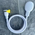 thumbnail image 4 of Portable Rubber Shower Hose Bath Jet for Tub,1.3Meters Handheld Pet Shower Sprayer,Bath Tub Sink Spray Faucet Attachment for Pet Washing Hair Rinsing, 4 of 5