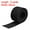 Black, variant on Twill Elastic Band Double Side 2" Flat 4 Yard 1 Roll Flat Elastic Ribbon Cord Dark Grey for Sewing, Waistband