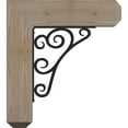 thumbnail image 3 of 3 1/2"W x 18"D x 20"H Tristan Craftsman Ironcrest Smooth Bracket, Douglas Fir (1 1/2"W x 10"D x 12"H Iron Bracket), 3 of 5