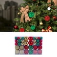 thumbnail image 6 of yotijay 100 Pieces Christmas Balls Ornaments Pendant Drop Shatterproof Christmas Baubles Red Gold and Green, 6 of 9