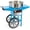 Blue, variant on Electric Commercial Cotton Candy Machine / Floss Maker Pink Cart Stand VIVO