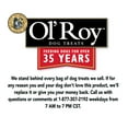 Ol' Roy Rawhide 9" Retrievers Beefhide Chews for Dogs, 10.8 oz, 4 Count