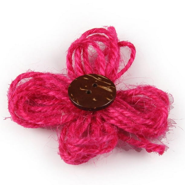 Adornos de moda BLESIY 10 piezas flor de guirnalda guita flor