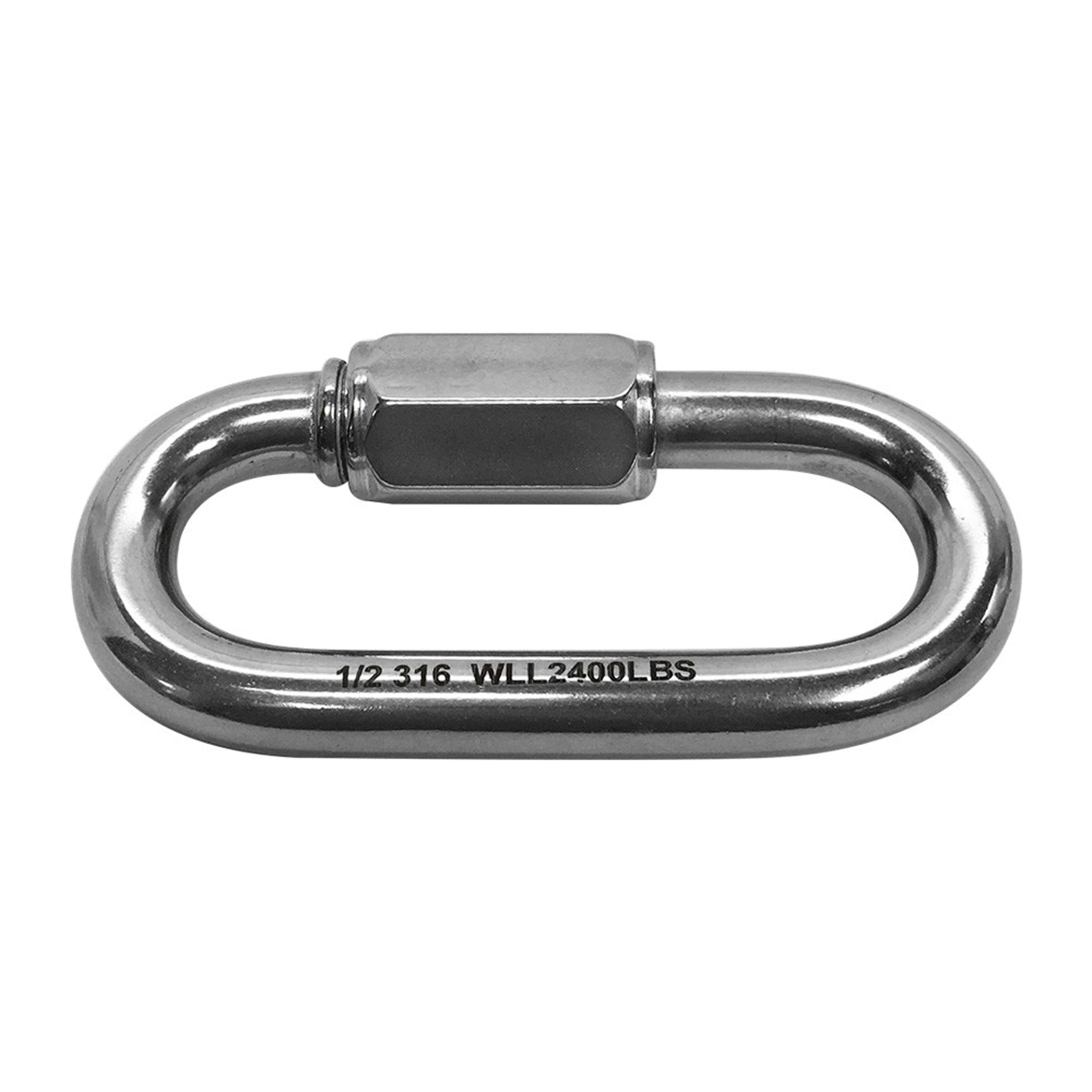1/2'' Marine 316 Stainless Steel Quick Link Shackle Boat SS316 2,400