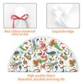 thumbnail image 4 of Rocae Sea Animals 1 for Christmas Tree Skirt with Pom Pom Trim for Holiday Party for Holiday Home Decor Indoor Outdoor-30", 4 of 7