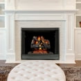 thumbnail image 3 of Duluth Forge Vented Natural Gas Fireplace Log Set - 18 in., 45,000 BTU, Match Light, Heartland Oak - Model# FNVL18-1, 3 of 8