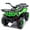 Green, variant on Track Seven 24V Ride on ATV, Kids ATV 4 Wheeler Quad Ride on Toy with Bluetooth, Crash Bar, Front & Rear Storage Rack, Power Display, LED Lights, Electric ATV for Boys Girls Aged 3+, Green