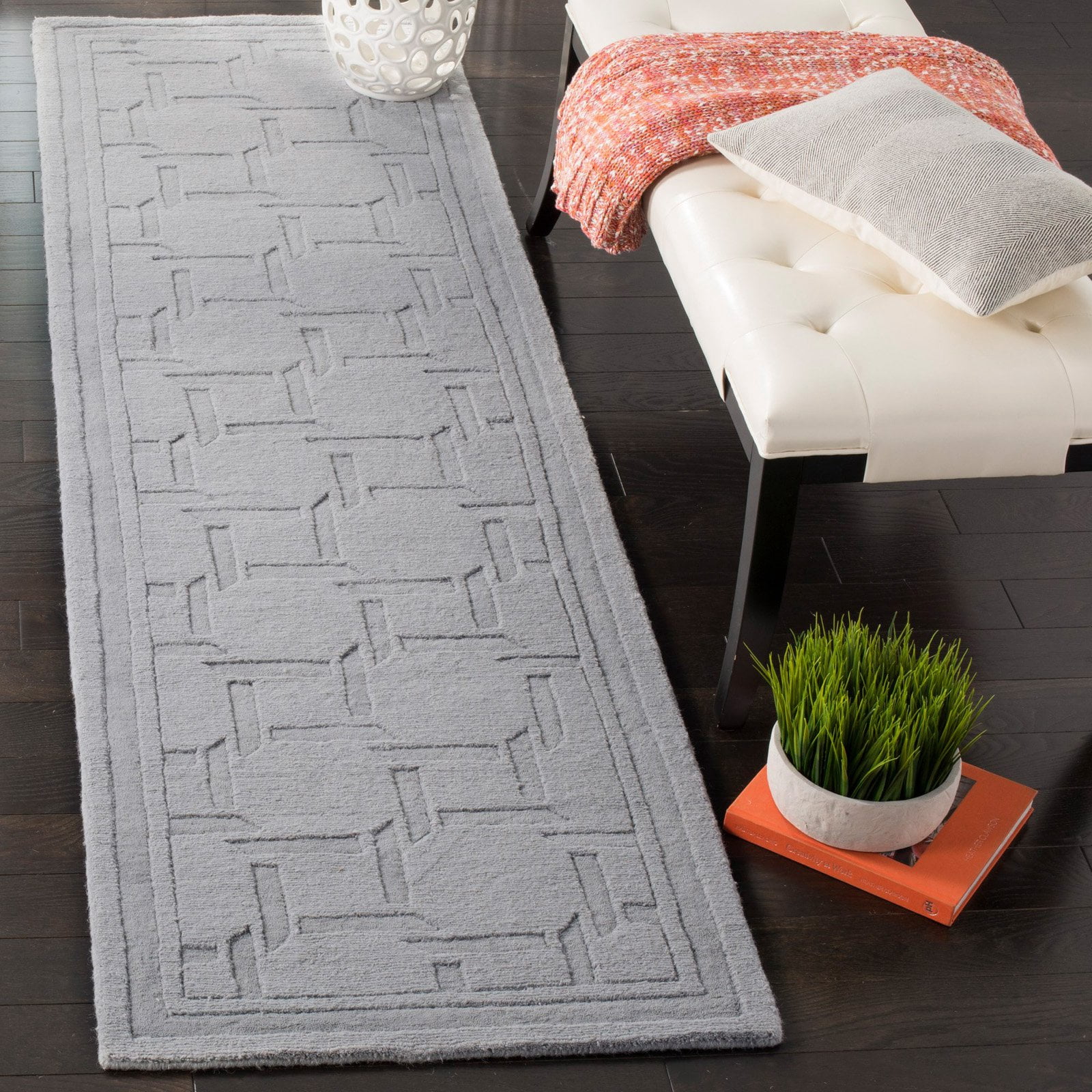 SAFAVIEH Martha Stewart MSR4549A Driftwood / Grey Rug