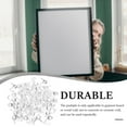 thumbnail image 3 of TEHAUX 50Pcs Simple Design Push Pin Hooks Transparent for School Use Hanging, 3 of 4