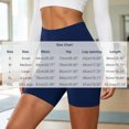 thumbnail image 6 of Diufon Yoga Shorts for Women Elastic High Waist Seamless Gym Shorts Casual Running Shorts for Under Dresses, 6 of 8