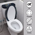 thumbnail image 4 of HELLHERO Stylish Toilet Cover Stretch Elastic Edge for Gift Deer, 4 of 8