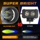 thumbnail image 5 of Auxiliar de Luz Offroad LED Auxbeam 4 pulgadas 60W Super Rayo Inundación 2 piezas, 5 of 8