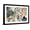 Black Frame, variant on Art.com Flourish and Flow Art Print by Laura Horn, 18" x 12"