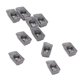 thumbnail image 3 of Insertos CNC, 10 piezas Insertos de torno Insertos de carburo Insertos de torneado de torno Calidad superior VoborMX herramienta, 3 of 8