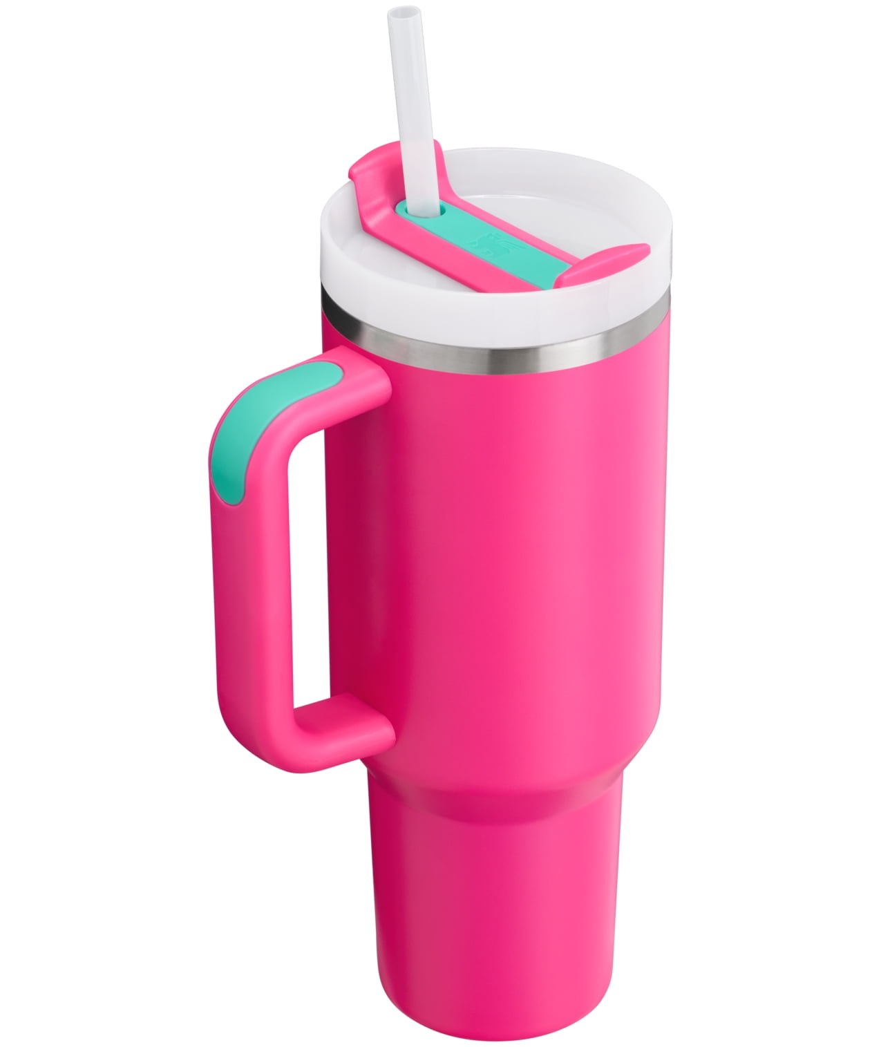 Stanley Quencher Flowstate 40oz Passion Pink Stainless Steel Tumbler