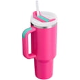 thumbnail image 2 of Stanley Quencher Flowstate 40oz Passion Pink Stainless Steel Tumbler, 2 of 5