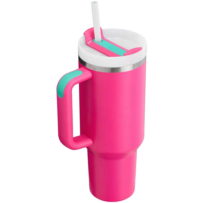 Stanley Quencher Flowstate 40oz Passion Pink Stainless Steel Tumbler -  Walmart.com