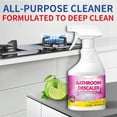 thumbnail image 4 of 500ml Toilet Cleaner Liquid, Powerful Bathroom Cleaner for Porcelain and Ceramic Surfaces, Removes Limescale and Stains, Safe Toilet Bowl Cleaner for Bathroom, Tiles and Sink Cleaning, 4 of 6