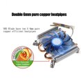 thumbnail image 3 of Chok  S85 Low Profile 30mm Ultra Thin CPU Radiators 2 Heatpipe Cooling Fan for HTPC 1U LGA1200 115x CPU Cooler Fan 27mm, 3 of 17