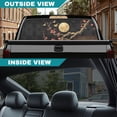 thumbnail image 6 of Psesaysky Plum Blossom Moon Crane Rear Window Decals 66.9" x 22.4" for Trucks, Vinyl Rear Window Graphics for Most Pickup Trucks, Personalized Decoration for Car Lovers, 6 of 8