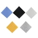 thumbnail image 5 of Wosthever 12 bolsas de materiales de decoración de pared ignífugos y bajos en carbono para sala de Piano materiales de insonorización Decoración del hogar azul, 5 of 6