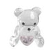 thumbnail image 1 of Delicado Cristal Oso Adorable Adorno de Animales Decoración de escritorio, 1 of 4