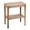 Natural, variant on Kate and Laurel Talcott Modern Rectangle Wooden Side Table, 16 x 10 x 25, Navy Blue, Transitional Decorative Two-Tier End Table for Use as a Bedroom Nightstand or Living Room Accent