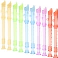 ITSELFER 10 pcs Mini Kids Flute 6 Holes Flute Music Instrument Plastic