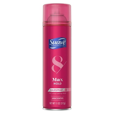 Suave Max Hold Unscented Hairspray, Unscented - 11 Oz, 3 Pack
