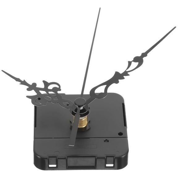 Beaupretty Clock Movement Replacement Kit Reverse Mechanism Black Hands