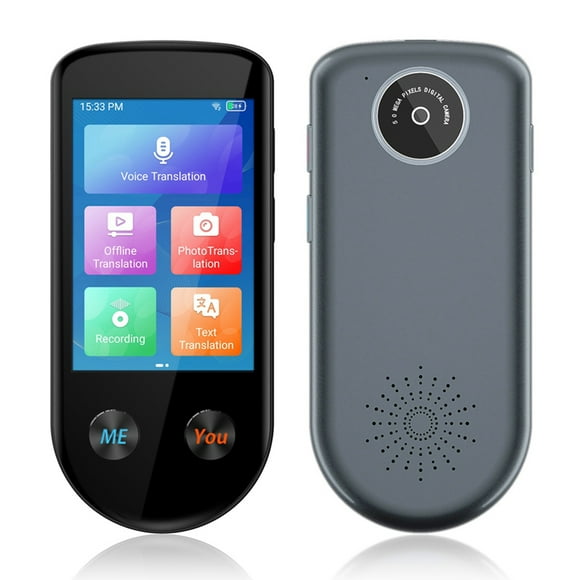 Language Translator,Two Way Language Translator with Voice/Offline/Photo 137 Languages AI Translator for Travel Business