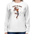 thumbnail image 2 of Giddy Up Cowgirl Babe Women's Sweatshirt, 2 of 3