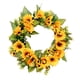 thumbnail image 3 of Guirnalda de girasol artificial Puerta de la oficina en casa Colgante Guirnalda de flores Simulación Decoración floral Speravity HA9040-00B, 3 of 6