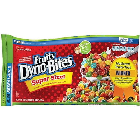 Dyno-Bites Fruity Cereal 40oz Bag (Pack of 4)