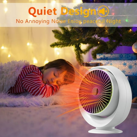 

TANGNADE Colorful High Efficiency Quick Heat Office Home Convenient Portable Fast Heating Energy Saving Heater Portable Fan Heater Desktop Heater