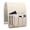 Beige, variant on WETRBWEH Sofa Armrest Organizer, Non-Slip Arm Chair Hanging Caddy Remote Control Holder for Cell Phone TV Remote Control Magazines(Brick Red)