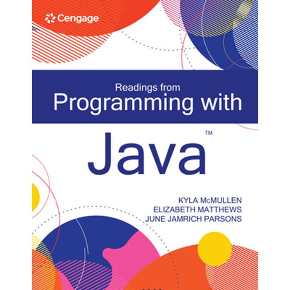 Pre-Owned Readings from Programming with Java (Paperback) by Kyla McMullen, Elizabeth Matthews, June Jamrich Parsons