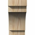 thumbnail image 2 of 4"W x 8"D x 8"H Mediterranean Rough Sawn Corbel, Douglas Fir, 2 of 9