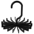 thumbnail image 4 of Organizador 18 ganchos para corbata, bufanda, cinturón, colgador, organizador, soporte para ropa (negro) Ehuebsd Libre de BPA, 4 of 9