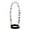 Black, variant on erfcxs Water Bottle Handle Strap Handmade Flower Sling Holder Lanyard Cup Accessories Compatible With 16 40oz Bottle
