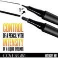 thumbnail image 4 of (2 pack) COVERGIRL Intensify Me! Liquid Eyeliner, 300 Intense Black, 0.03 oz, 4 of 8