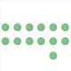 thumbnail image 1 of 10X Abanico Redondo Plegable- Verde, 1 of 2