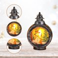 thumbnail image 5 of JeashCHAT Christmas Decorations, Ornaments Wind Lamps Candle Lights, Painted Small Wind Lamps, LED Electronic Lights Night Lights, 5 of 6