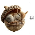 thumbnail image 2 of Adorno de árbol de Navidad con animales del bosque | Decoración navideña con colgantes acrílicos de 8 cm • Diseño caprichoso de criatura del bosque • Regalo estacional duradero • Decoración festiva, 2 of 6