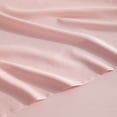 thumbnail image 5 of Ultra Soft Bamboo Sheet Set of 3, Durable and Cooling Bamboo Fiber Bed Sheet Set, Twin, 1 Flat Sheet +1 Fitted Sheet +1 Pillowcases, Light Pink, 5 of 10